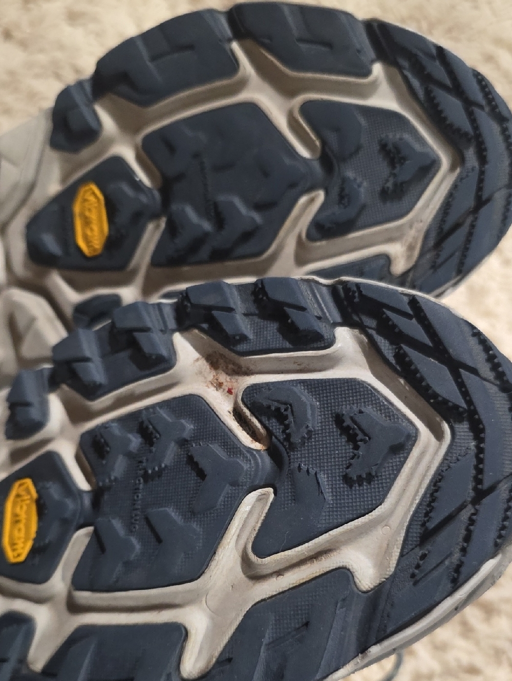 Hoka Kaha 2 GTX Mens Grey Hiking Boots Sz 10.5 - Picture 12 of 12